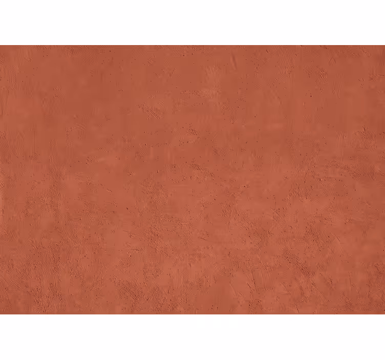 Brown wall mural in natural sienna color - TenStickers