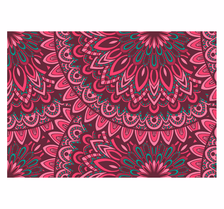 Mandala Pattern Elegance mandala wall mural - TenStickers