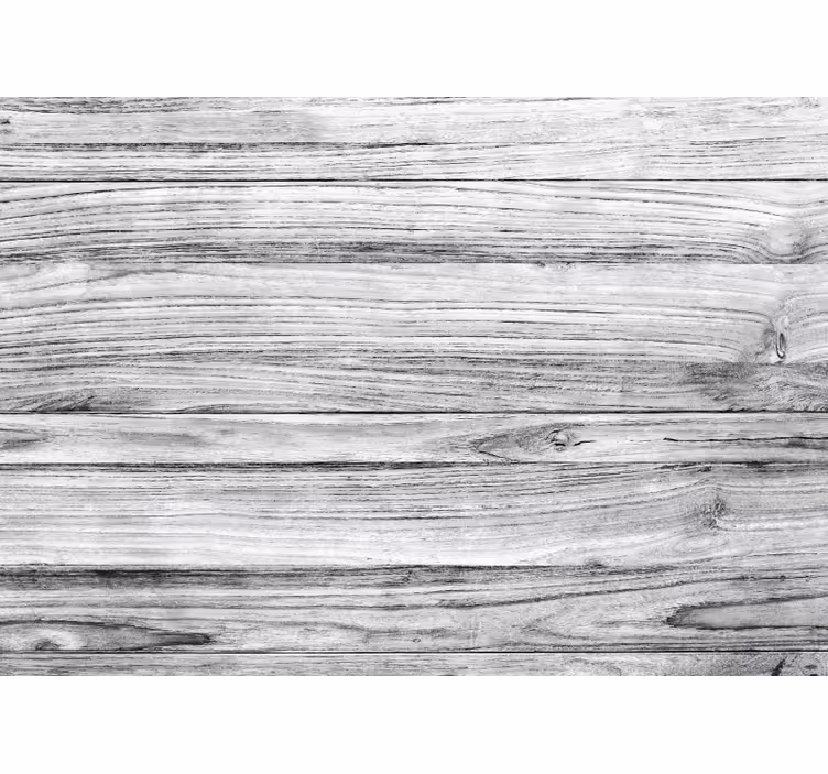Mural stone wall textured grey wood - TenStickers