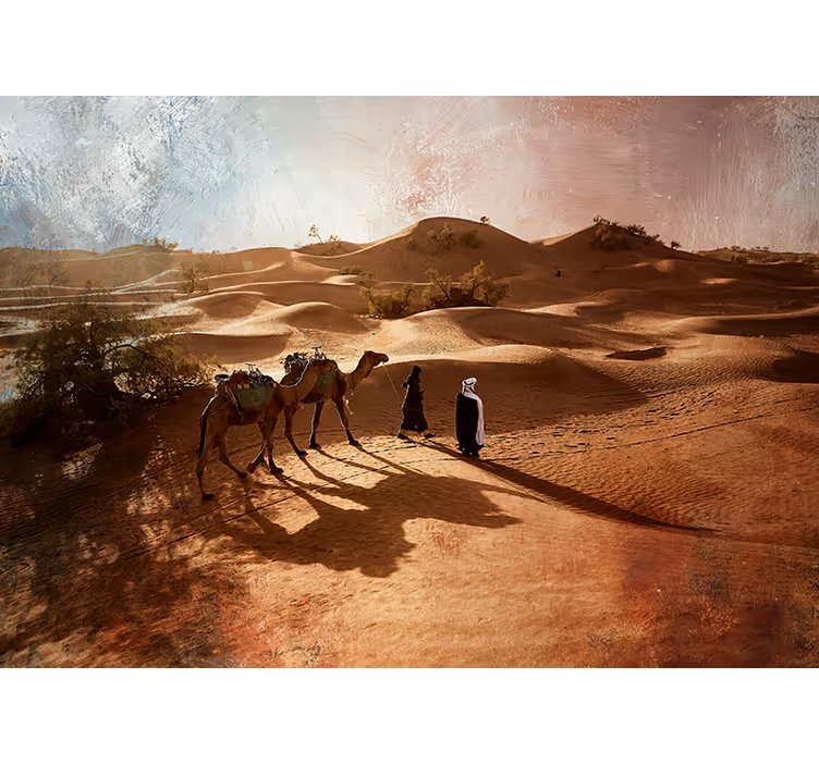 African desert Desert Wall Mural - TenStickers