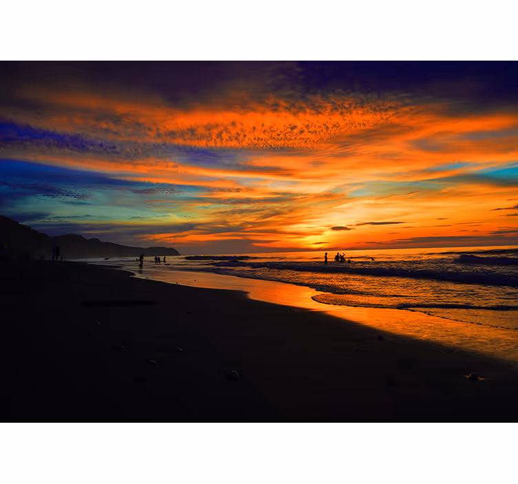 Ecuador beach nature sea mural - TenStickers