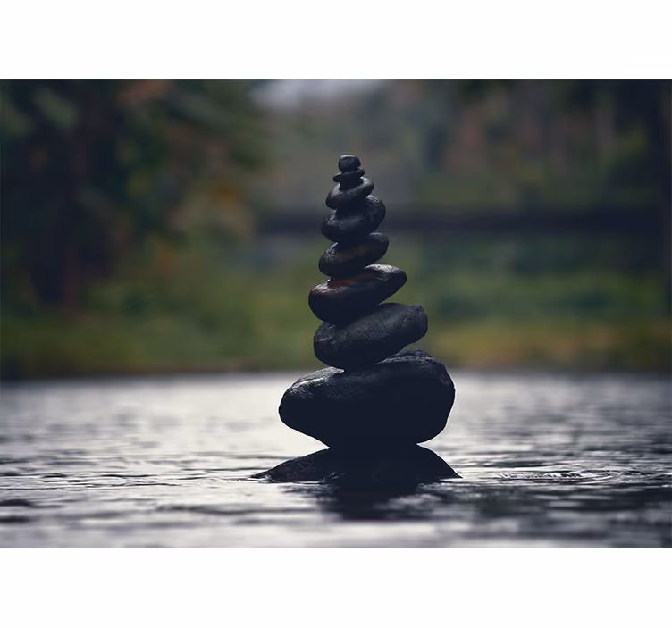 Objects of relaxation and spa Office Wall Mural - TenStickers