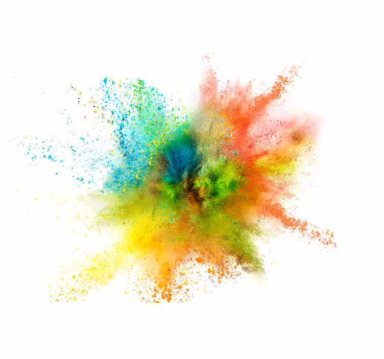 Explosion splash Abstract Wall Murals - TenStickers