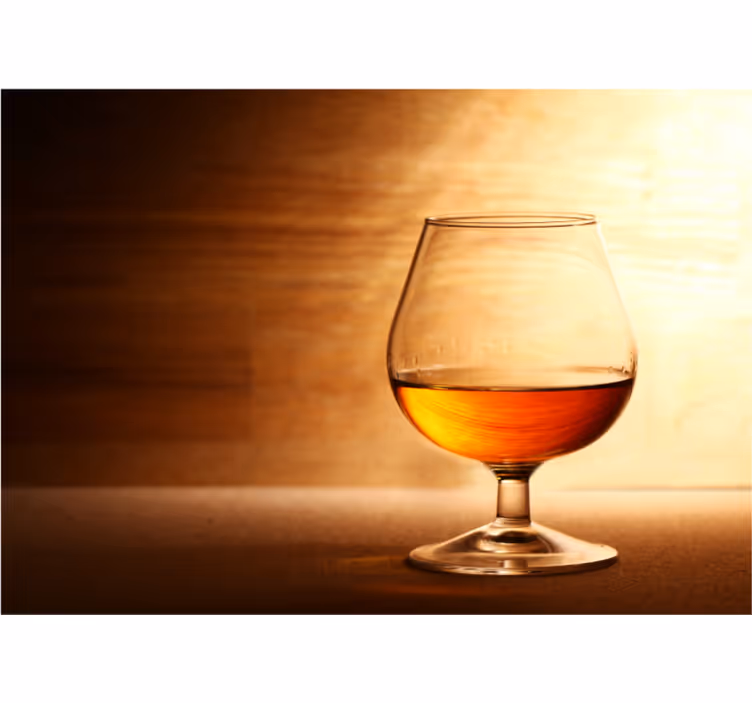 Wall mural vehicle glass of spirits - TenStickers