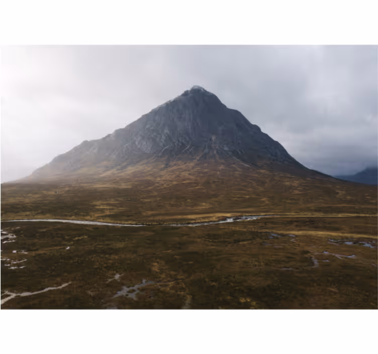 Wall mural mountain majestic mountain summit - TenStickers