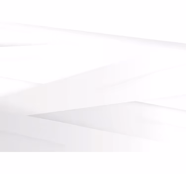 Abstract white pattern 3D Wall Mural - TenStickers