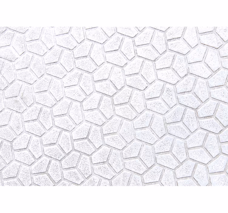 Texture wall mural hexagonal pattern design - TenStickers