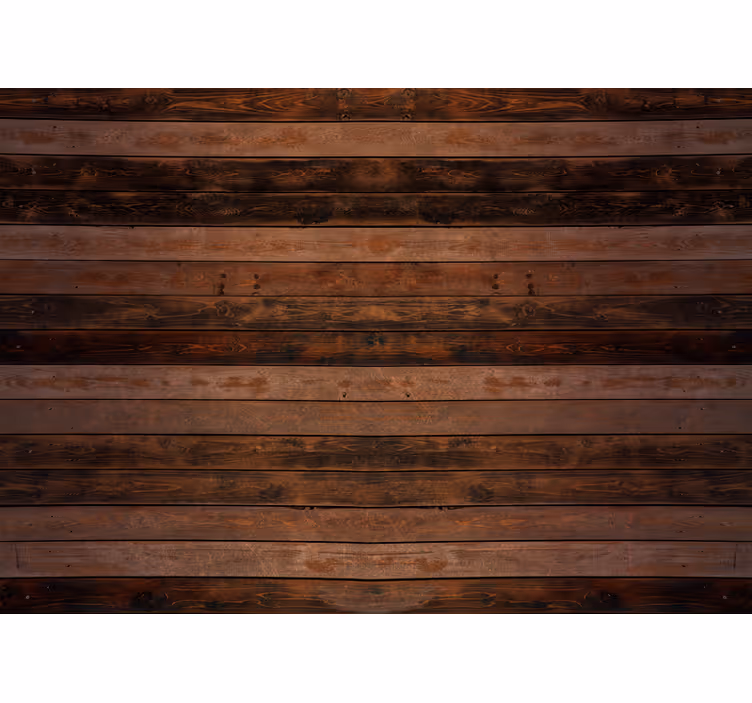 Woods wall mural natural timber panels - TenStickers