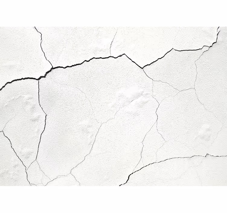 Texture wall mural cracked surface design - TenStickers