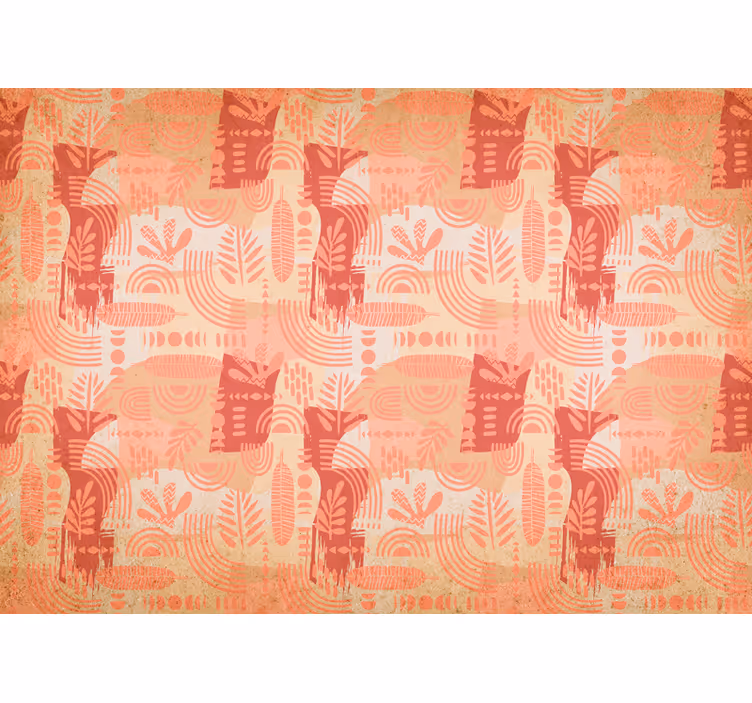 Texture wall mural geometric pattern design - TenStickers
