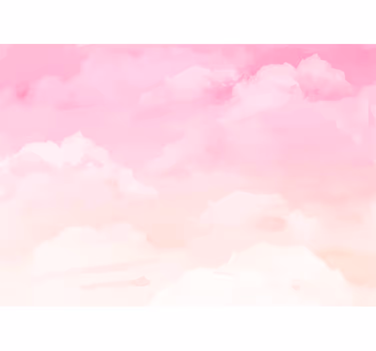 Texture wall mural soft cloud designs - TenStickers