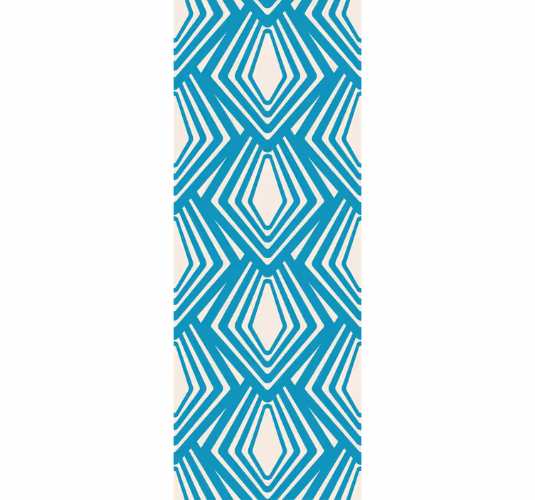 Texture wall mural geometric diamond design - TenStickers