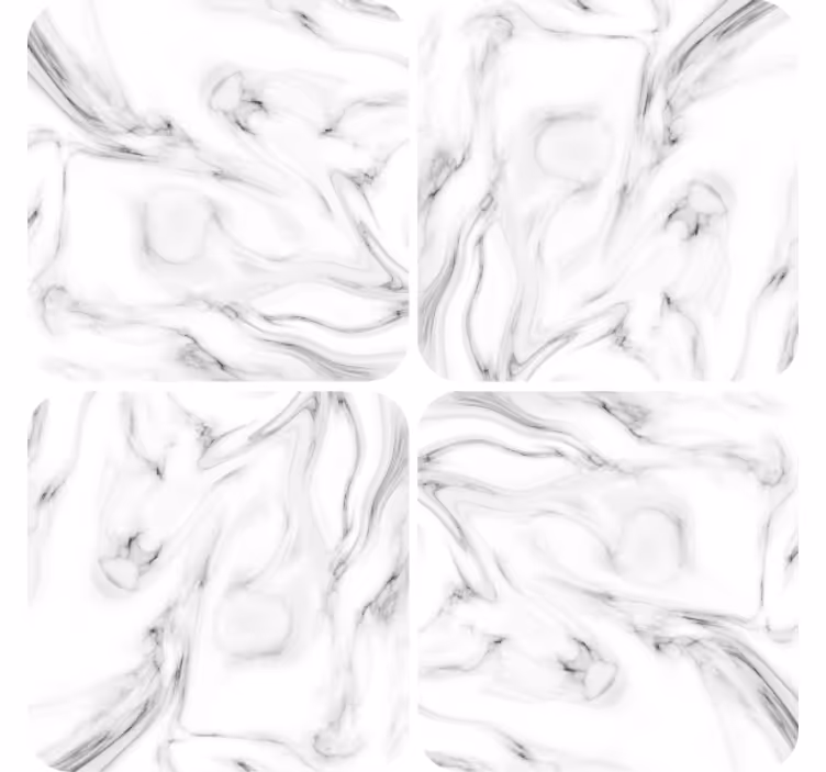 Marble swirl pattern coasters - TenStickers