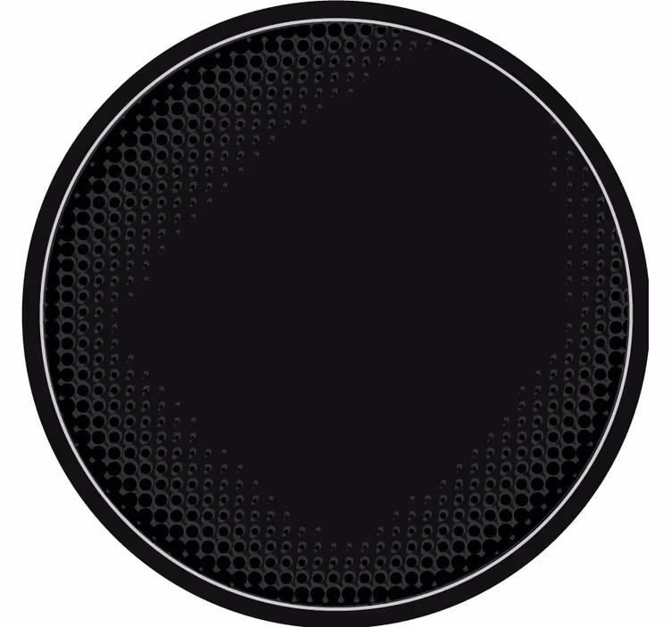 Beer mats with textured circular surface - TenStickers