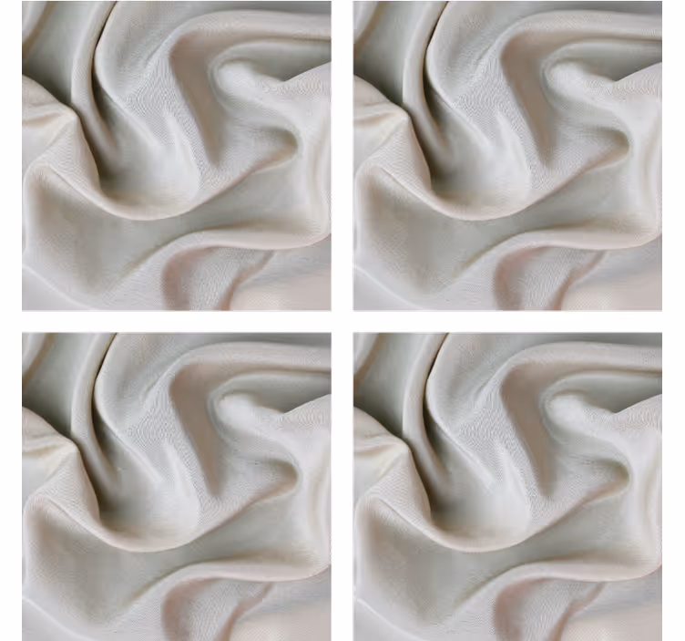 Coasters elegant soft fabric texture - TenStickers