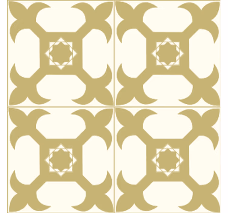 Coasters with symmetrical pattern design - TenStickers