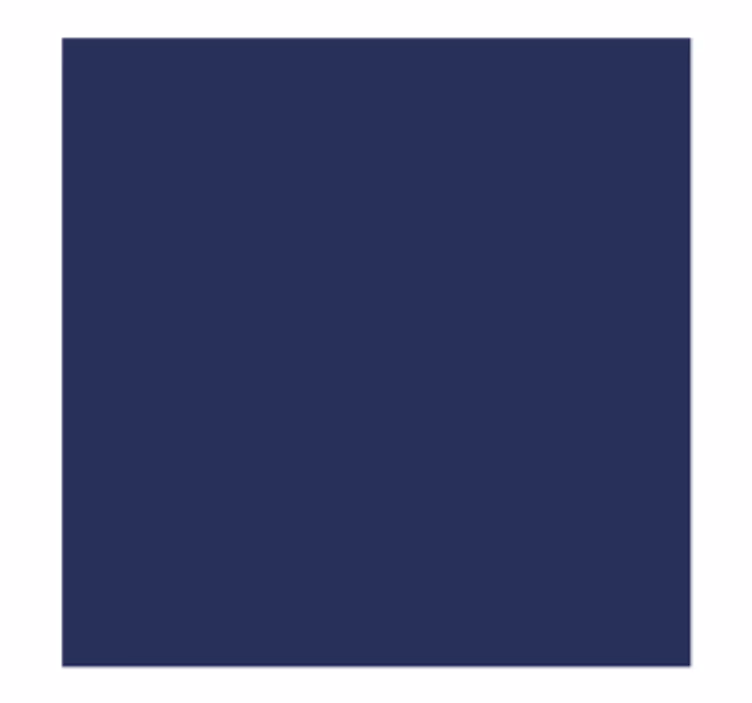 Modern coasters in deep blue background - TenStickers