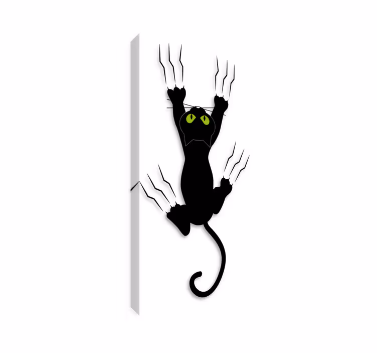 Cat wall art kids' cat wall vinyl - TenStickers