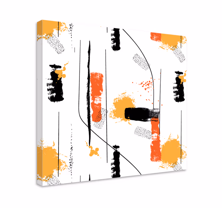 Abstract Expressionism abstract wall art  1 - TenStickers