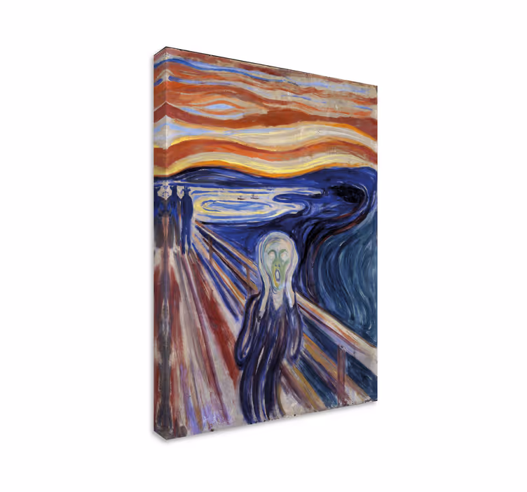 Personas Van Gogh people canvas print - TenStickers