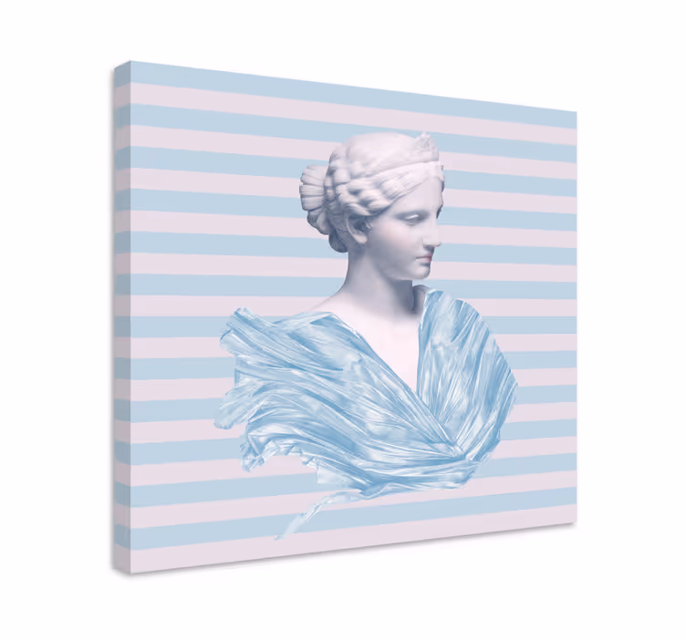 Beautiful greek goddess statue canvas prints - TenStickers