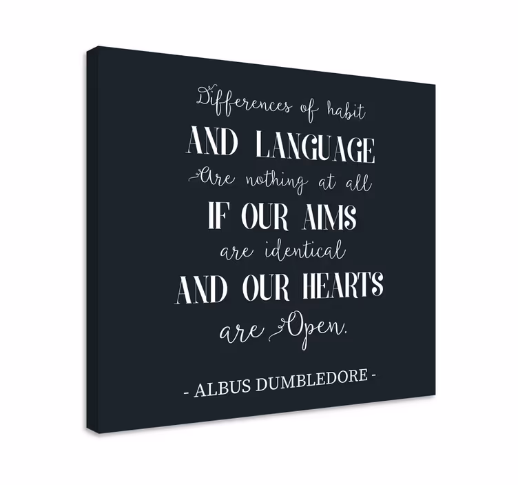 Quote canvas inspirational quote showcase - TenStickers