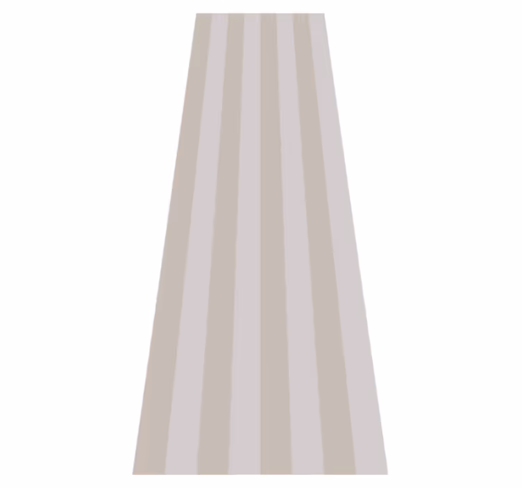 Bedroom vinyl rug in vertical stripes hamptons design - TenStickers