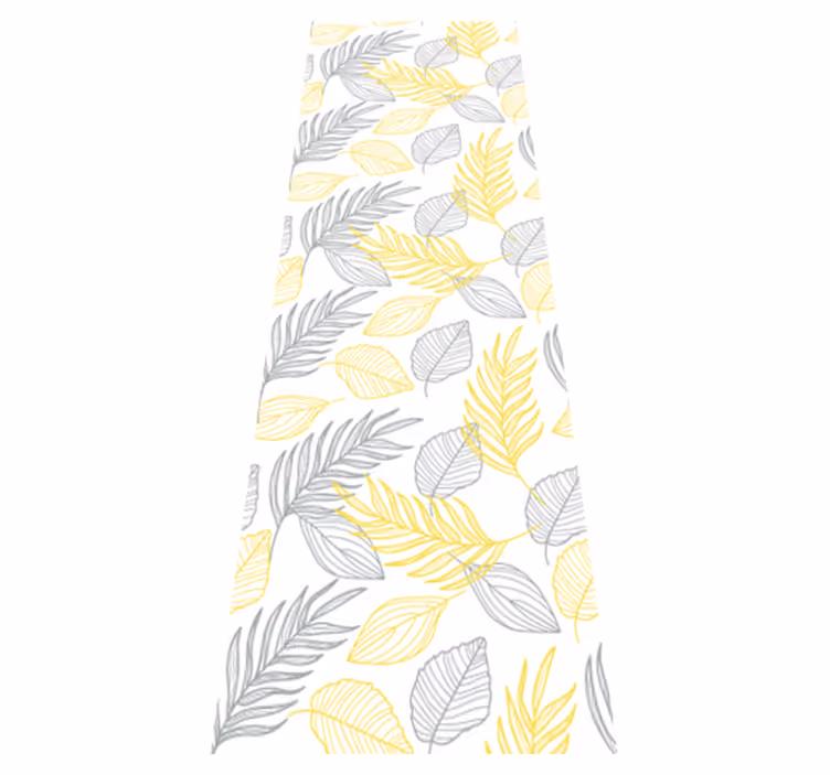 Bedroom vinyl rug in pantone leaf green - TenStickers