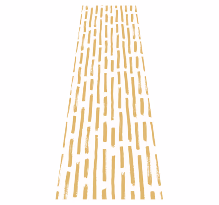Bathroom vinyl rug in light brown brush strokes - TenStickers