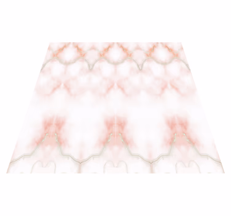 Pink marble surface bathroom vinyl rug - TenStickers