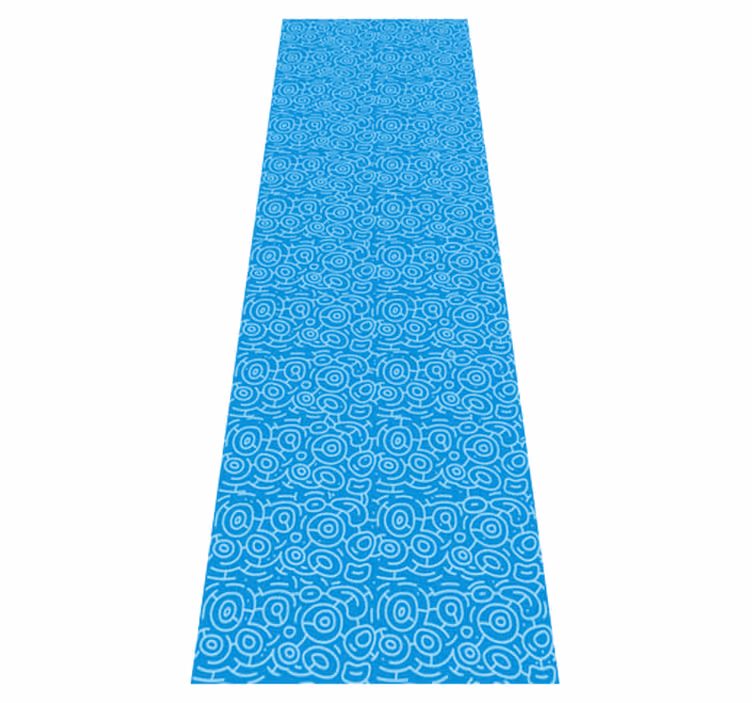 Office vinyl rug with abstract stains - TenStickers