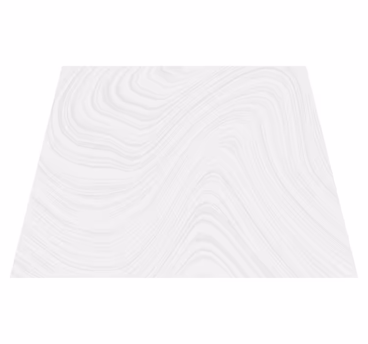 Bedroom vinyl rug in white marble gray stripes - TenStickers