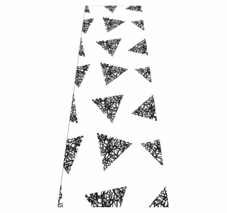 Bedroom vinyl rug with unique distressed pattern - TenStickers