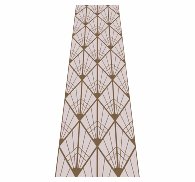 Scandinavian vinyl rug nordic style enchantment - TenStickers