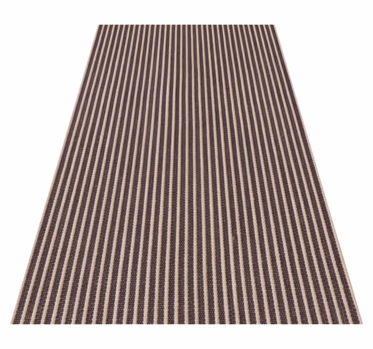 Textured vinyl rug vertical stripe office blind - TenStickers