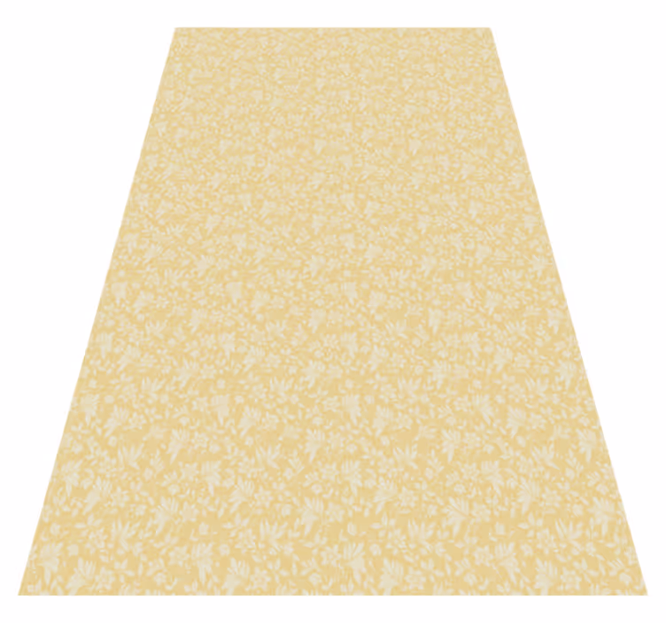 Vintage vinyl rug chawton vine design - TenStickers