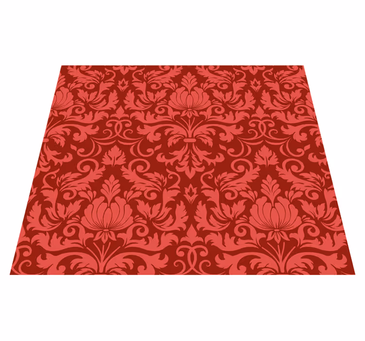 Vintage vinyl rug in velvet finish - TenStickers