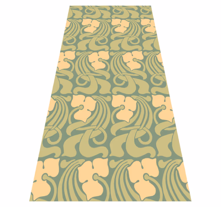 Vintage vinyl rug in contemporary design - TenStickers