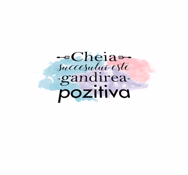 Custom rug success starts with positive thinking - TenStickers