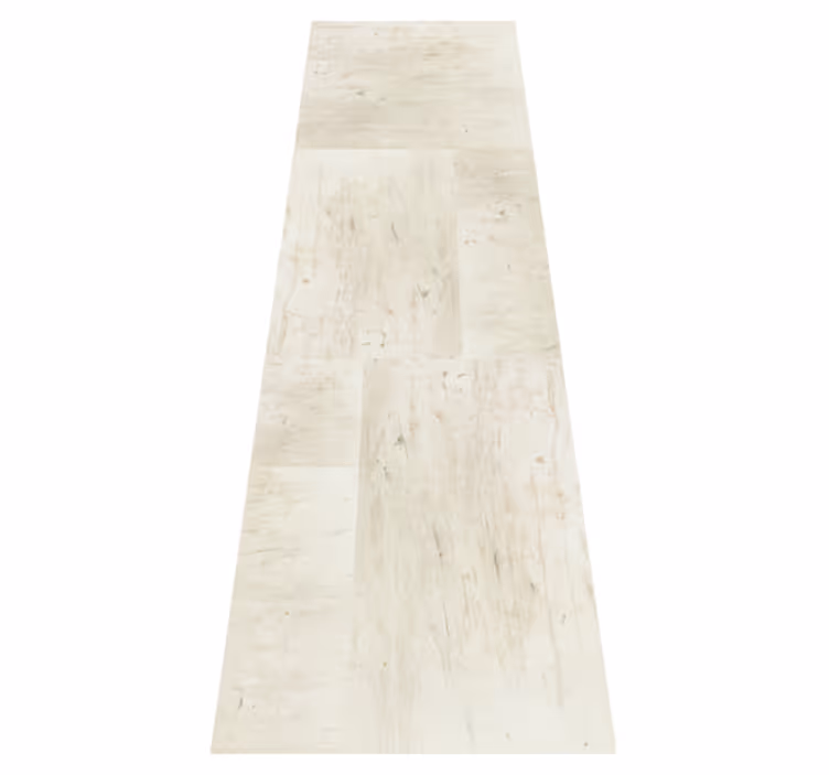 Textured vinyl rug with realistic wood design - TenStickers