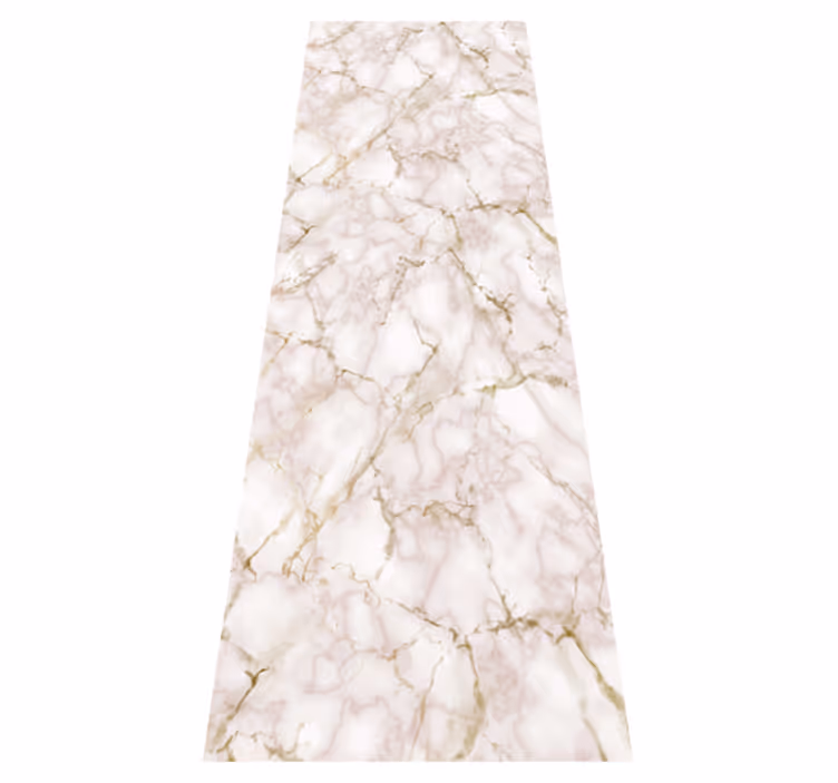 Textured vinyl rug with pink hue effect - TenStickers