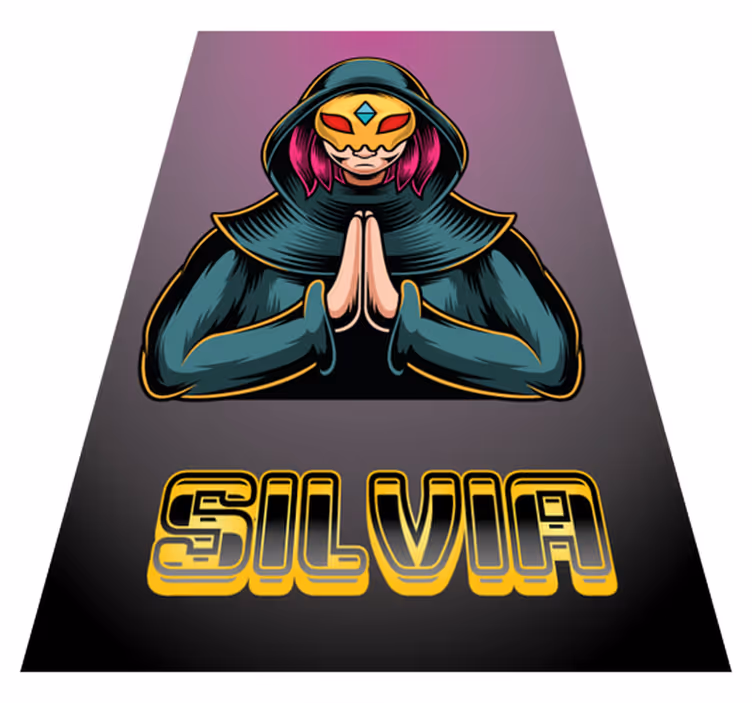Game vinyl rug hero of telekinesis - TenStickers