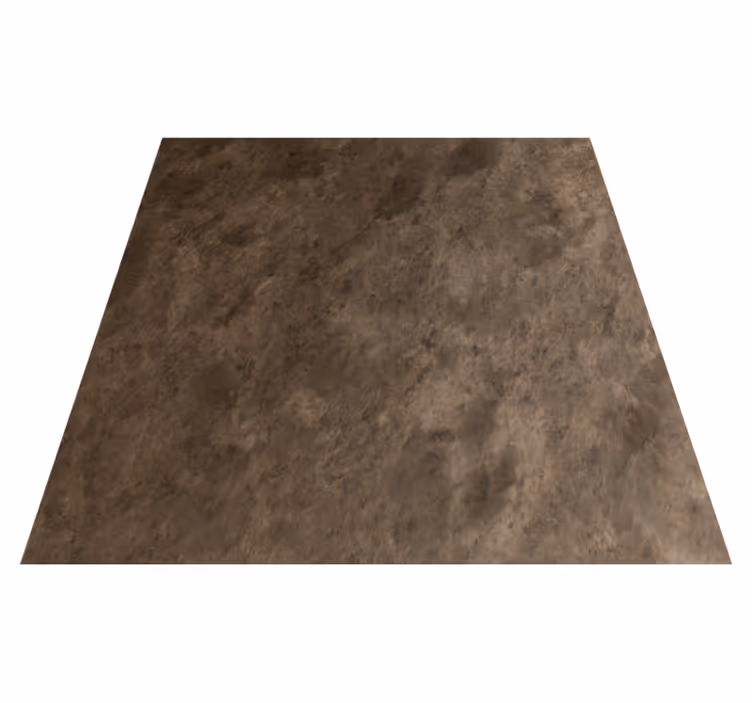 Entrance hall vinyl rug brown rustic stone design - TenStickers