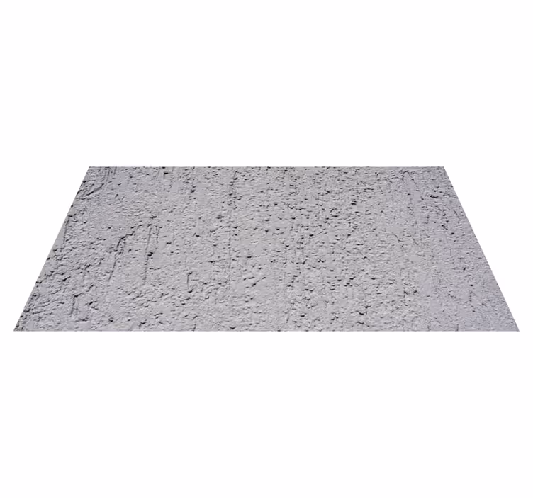 Light grey cement entrance hall vinyl rug - TenStickers