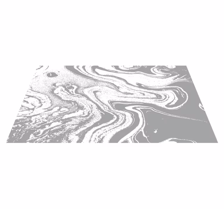 Entrance hall vinyl rug light grey marble effect - TenStickers