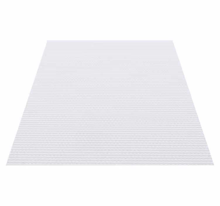 White vinyl rug white blackout - TenStickers