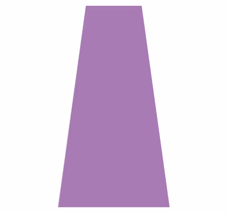 Purple vinyl rug in violet hue - TenStickers