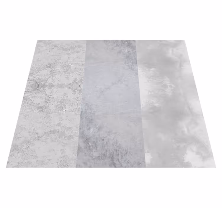 Outdoor vinyl rug in gray shadow pattern - TenStickers