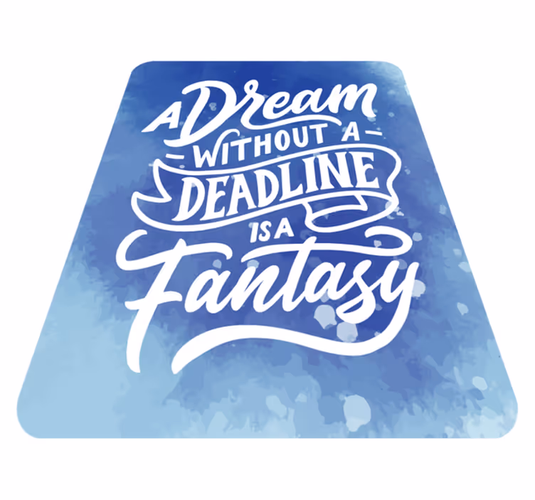 Dream Deadline Fantasy custom rug - TenStickers
