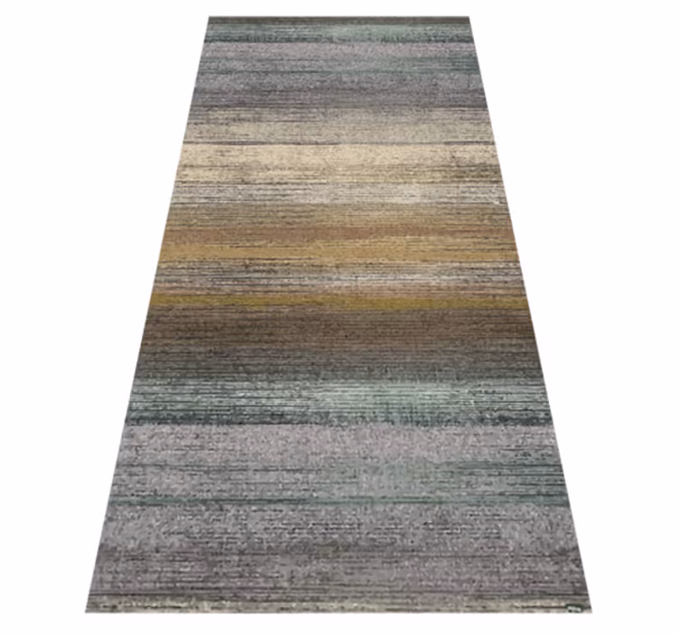 Textured Gradient textured vinyl rug - TenStickers